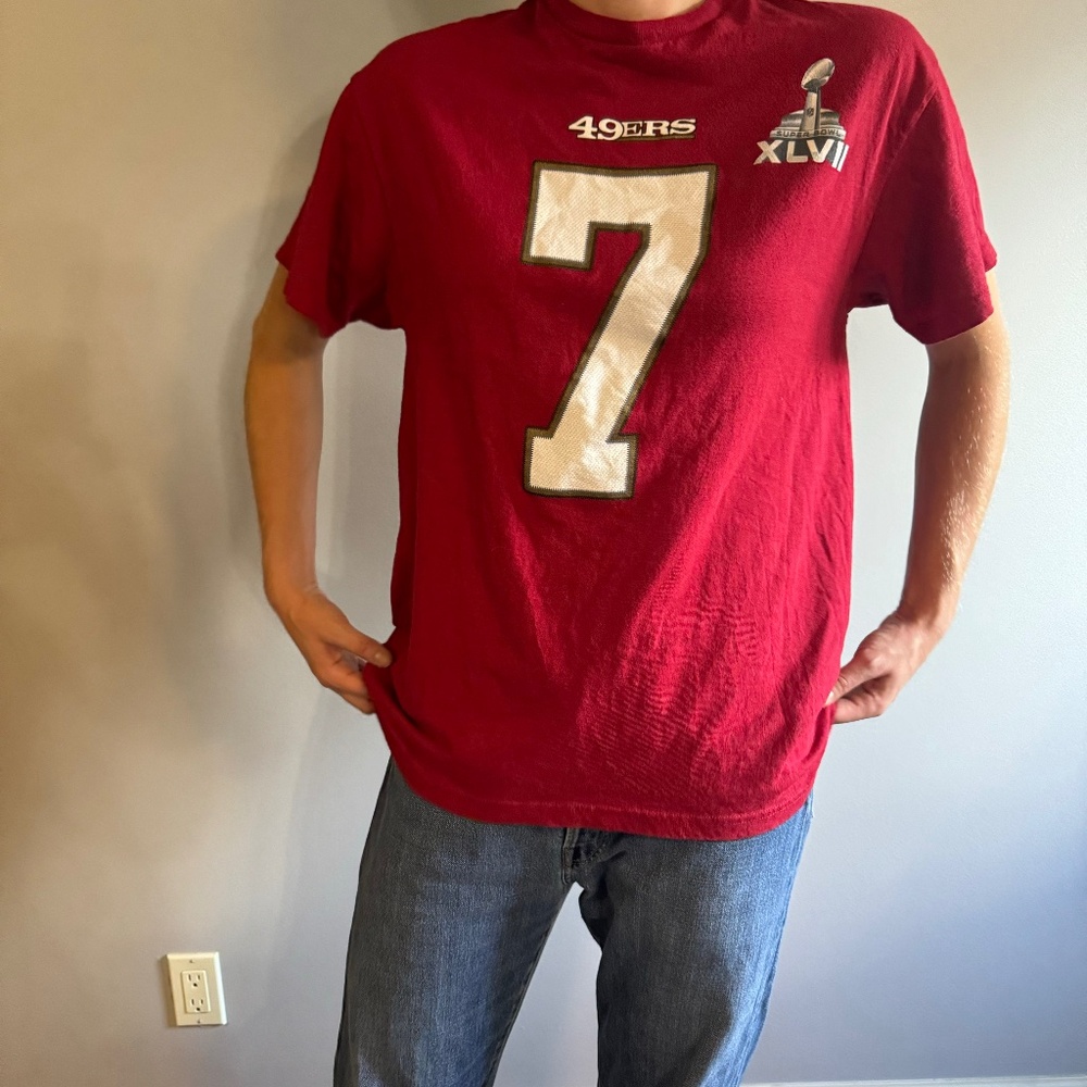 Colin Kaepernick 49ers Super Bowl XLVII T-Shirt
